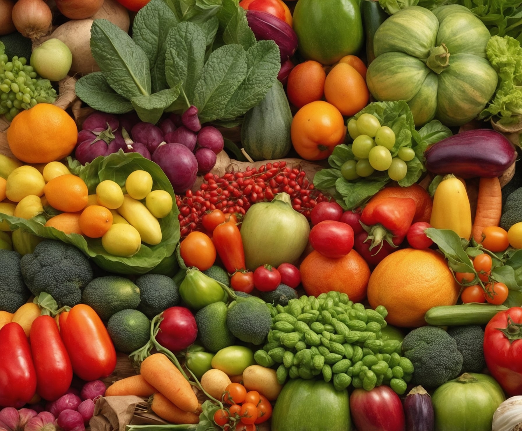 Hortaliza fresca y divertida en invernadero