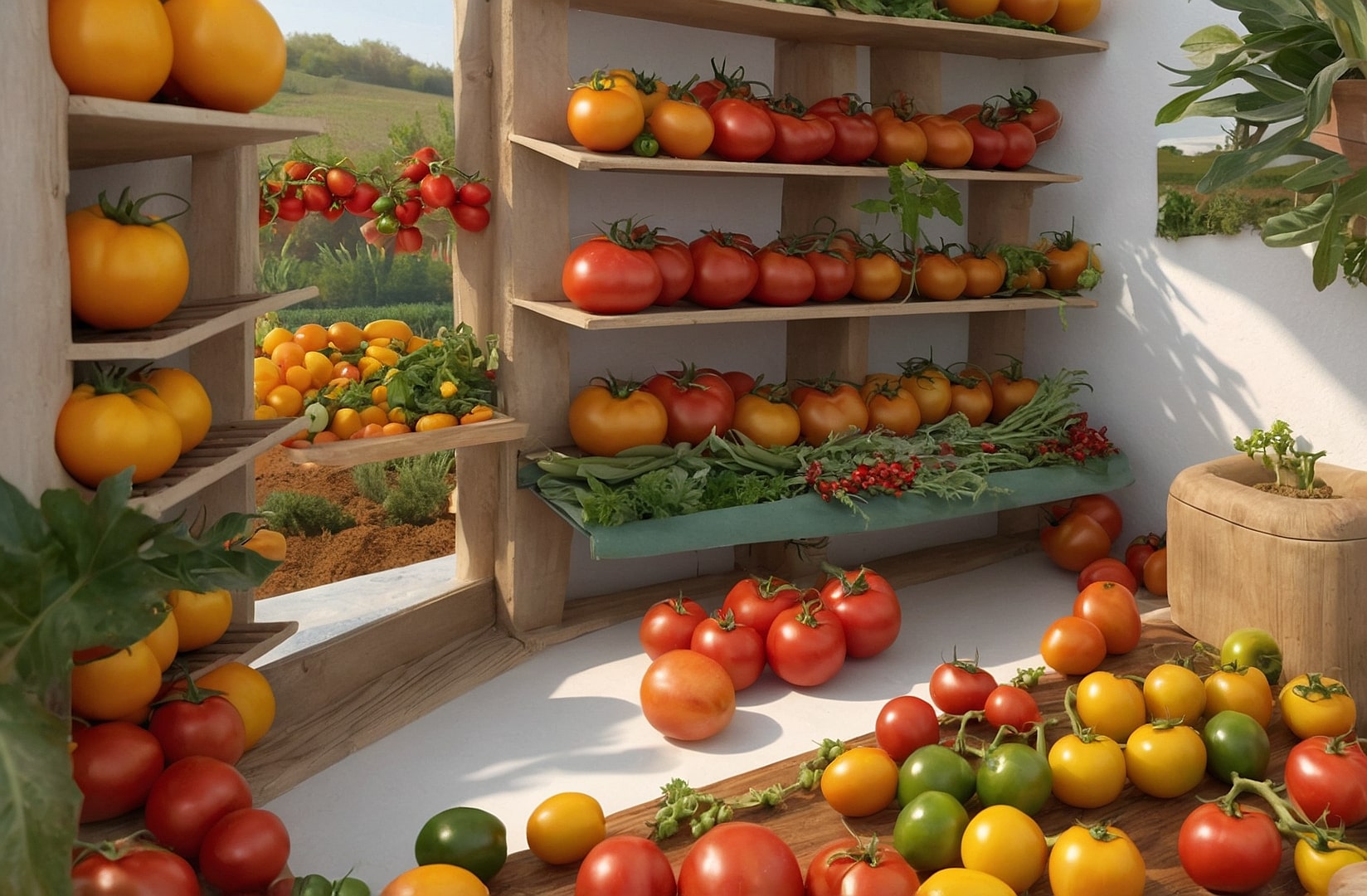 Zanahorias listas para cosechar.