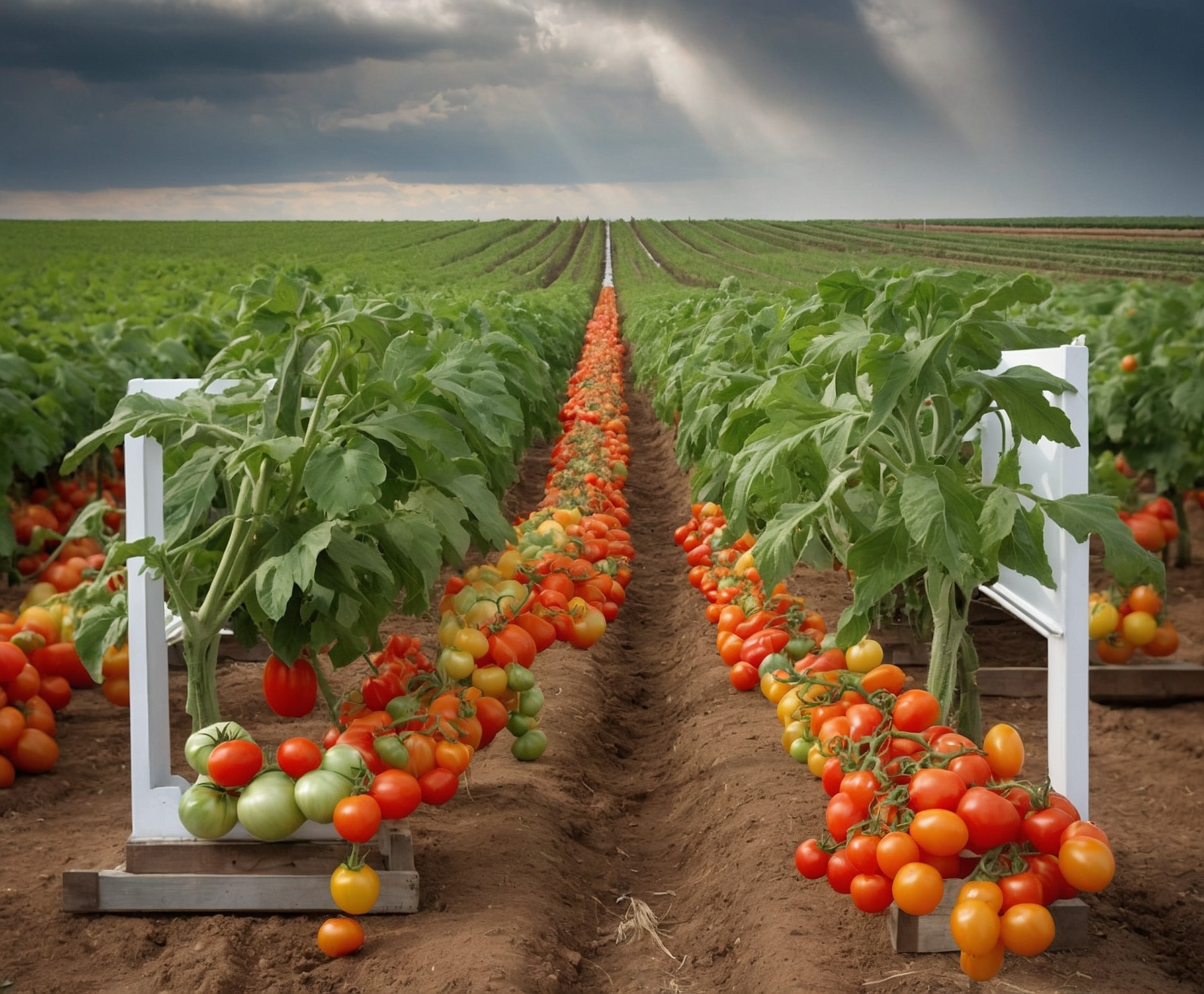 Cultivo innovador para hortalizas saludables.